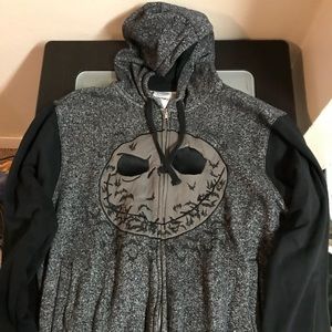 Jack Skellington zip up hoodie